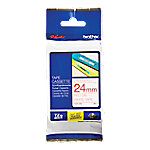 Brother TZe-252 Authentic Schriftband Selbstklebend Roter Druck auf Weiß 24 mm x 8m Brother TZe-252 Authentic Schriftband Selbstklebend Roter Druck auf Weiß 24 mm x 8m von Brother