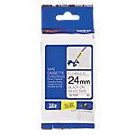 Brother TZe-FX251 Authentic Flexibles Schriftband Selbstklebend Schwarzer Druck auf Weiß 24 mm x 8m Brother TZe-FX251 Authentic Flexibles Schriftband Selbstklebend Schwarzer Druck auf Weiß 24 mm x 8m von Brother