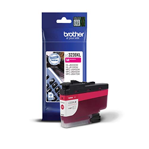 Brother Original Tintenpatrone LC-3239XLM Magenta HL-J6000DW, HL-J6100DW, MFC-J5945DW, MFC-J6945DW, MFC-J6947DW ca. 5000 Seiten nach ISO Standard 24711 von Brother