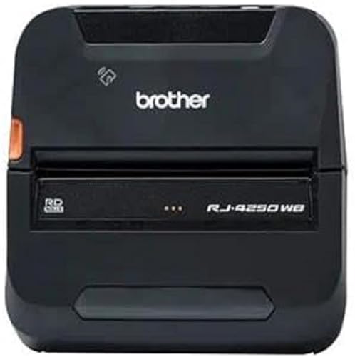 Brother Tragbarer Thermodrucker RJ-4250WB + Akku PABT006 Marke von Brother