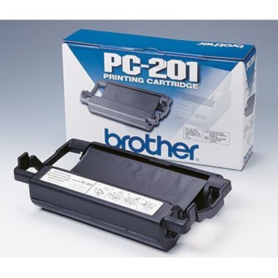 Thermotransferrolle PC201 bis zu 420 Seiten schwarz von Brother