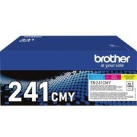 Toner Originalzubehör TN-241CMY ca. 3 x 1.400 Seiten cyan magenta gelb 3 St./Pack. von Brother
