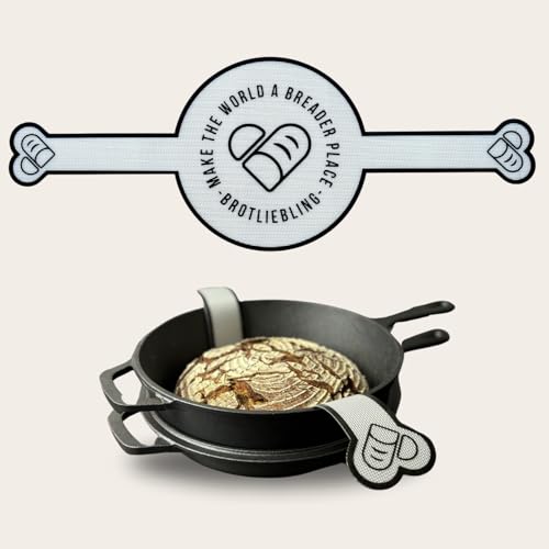 Brotschlinge aus Silikon zum Brotbacken von Brotliebling - Dauerbackmatte - Wiederverwendbar mit antihaftender Oberseite und abwaschbar von Brotliebling