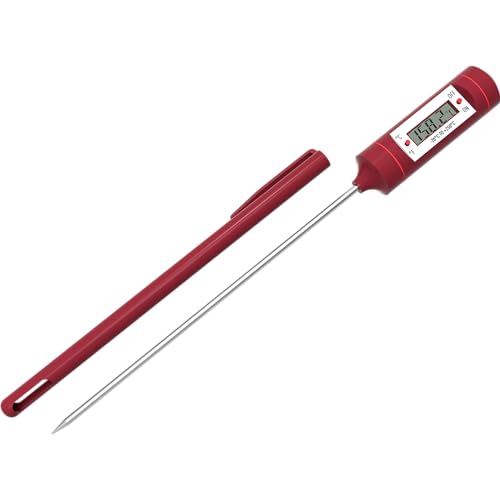 Browin 185110 Elektronisches Lebensmittelthermometer, von -20 °C bis +250 °C, für Fleisch, Gerichten, Kuchen sowie Flüssigkeiten, sowohl beim Kochen und Backen als auch beim Grillen prüfen können Browin 185110 Elektronisches Lebensmittelthermometer, von -20 °C bis +250 °C, für Fleisch, Gerichten, Kuchen sowie Flüssigkeiten, sowohl beim Kochen und Backen als auch beim Grillen prüfen können von Browin