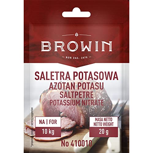 Browin 410010 Kalisalpeter zum Fleischpökeln, 20 g von Browin