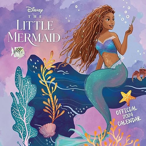 Disney Little Mermaid – Arielle – Die kleine Meerjungfrau 2024 – Wandkalender: Original Danilo-Kalender [Mehrsprachig] [Kalender] (Wall-Kalender) von Danilo