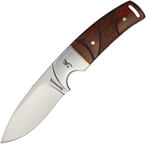 Browning Cocobolo feststehenden Messers mit Leat, Schwarz von Browning