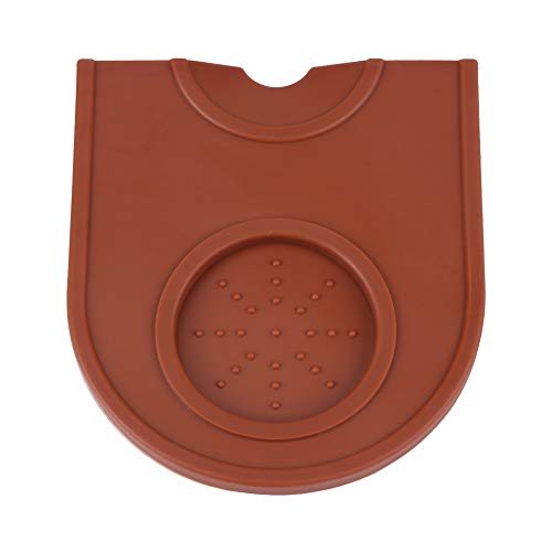 BRRNOO 130 G Kaffee-Schleif-Silikonmatte, Dicker Anti-Skid-Kaffeestamper-Halter-Pad mit Kompakter Größe für Couchtisch, Geeignet für Semi-automatische Kaffeemaschine und Betriebstisch (kleine 600 ml) BRRNOO 130 G Kaffee-Schleif-Silikonmatte, Dicker Anti-Skid-Kaffeestamper-Halter-Pad mit Kompakter Größe für Couchtisch, Geeignet für Semi-automatische Kaffeemaschine und Betriebstisch (kleine 600 ml) von Brrnoo