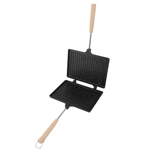 BRRNOO Uncrustierbar Sandwichschneider, Sandwichschneider Doppelseitig Verhindern Stick Hand Toaster von Brrnoo