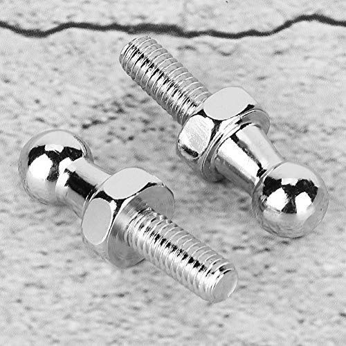 Brrnoo 10 Mm Ballstift, Weibliche Gewindekugelgelenk mit Ball Bolzen CNC Aluminiumlegierung Feder Feder für Gasstreben Ball Beendete Motorhaube (M6) von Brrnoo