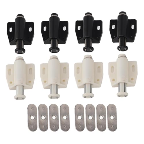 Brrnoo 2 Set Press Bounce Magnetic Touch Mini Latch, Unsichtbare Auto Spring Catch -Schloss für Schrankschrank -Türen für Schönheitssalons Geeignet für Einen Schnellen Eintritt, der Brrnoo 2 Set Press Bounce Magnetic Touch Mini Latch, Unsichtbare Auto Spring Catch -Schloss für Schrankschrank -Türen für Schönheitssalons Geeignet für Einen Schnellen Eintritt, der von Brrnoo
