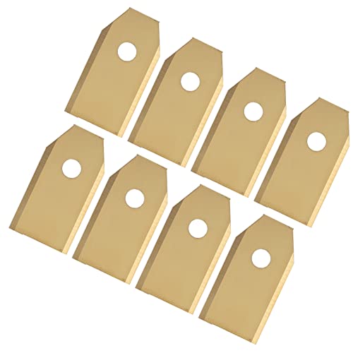 Brrnoo 45 -PCS -Roboter Mäher Schneidwerkzeuge Ersatz mit Schraubenzubehör Golden Garten Mähungspunkt für Schneidwerkzeuge für Brrnoo 45 -PCS -Roboter Mäher Schneidwerkzeuge Ersatz mit Schraubenzubehör Golden Garten Mähungspunkt für Schneidwerkzeuge für von Brrnoo