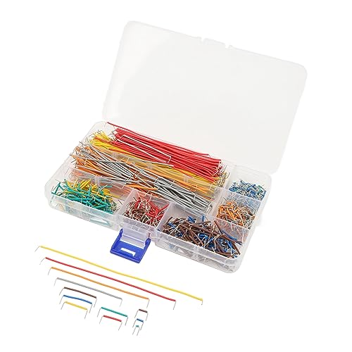 Brrnoo Breadboard -Drähte, Jumper -Kabel mit Lagerbox Kupfersperrdrähten Zum Bau von Stellbrettschaltungen Brrnoo Breadboard -Drähte, Jumper -Kabel mit Lagerbox Kupfersperrdrähten Zum Bau von Stellbrettschaltungen von Brrnoo