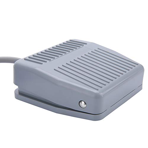 Brrnoo Foot Control Switch Pedal AC 250V 10A 1NO 1NC TFS -20101 Elektrischer Momentan -Pedalschalter für Textilgeräteschweißgerät Druckvorrichtung von Brrnoo