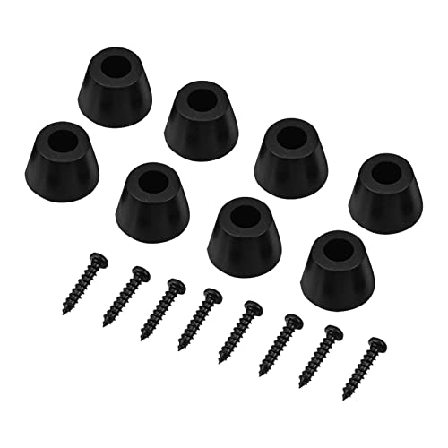 Brrnoo Gummifüße, 30 X 20 Mm Anti -Vibrations -Basis -Basis -Pad -Ständer für Verstärker, Gitarrenlautsprecher, Minimieren Klangverzerrungen, Kompatibel mit HiFi, Subwoofer, Auto - von Brrnoo