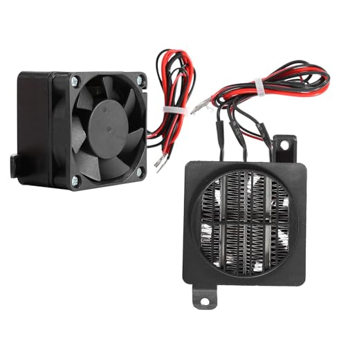 Brrnoo Inkubatorheizung, Tragbarer Heizung für Auto mit Isolatorflächen PTC -Autoheizung Kleiner Heizung Konstante Temperatur für, Luftbefeuchter, Klimaanlage (24V 150W) von Brrnoo