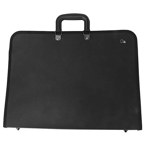 Brrnoo Kunstportfolio -Hülle, Poster -Speicher Großer Datei Ordner Handtasche, A3 Maltasche für Malplatten, Portfolio für Kunstwerke, Plakat, Skizzieren, Zeichnen von Brrnoo