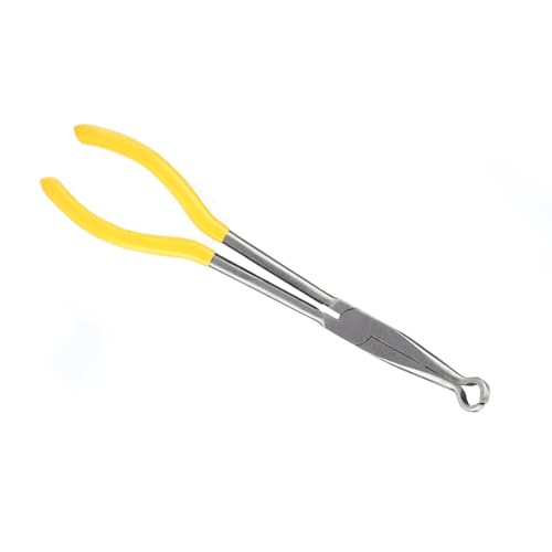 Brrnoo Lange Nase Nadelzange, 45/90 Grad Gebogene Nase oder O Shapetip 3pcs 270 Mm Extra Lange Zange Nasenzange Handwerk Reparaturtool (Erweiterter O-Typ) von Brrnoo
