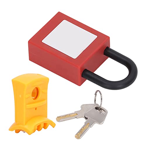 Brrnoo Leiterschaltersperrvorrichtung Kit Pinout Power Isolation mit Vorhängeschloss, Hochfestigkeitsbeständigkeit für Schneider Special Breaker, Energieisolationsbereich von Brrnoo