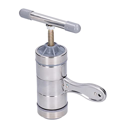 Brrnoo Noodle Maker, Haushaltsnudel Pressautomat Hand Kurbel Nudel Maker Spaghetti Making Tools Handbuch Pasta Machine Pasta mit 5 Forming Nudelstirten für Küche von Brrnoo