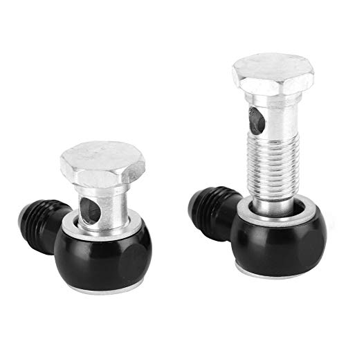 Brrnoo Ölanschluss, 90 ° Banjo -Anschlüsse Anschluss 6an X 1 / 4npsm Ölgetriebe Öl Banjo -Armaturen für GM Getriebe 4L80E 1997 Bis Mitte 2010 (A) von Brrnoo