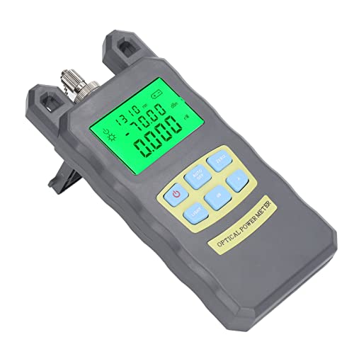 Brrnoo OPTICAL -Leistungsmesser, Faserlichttester mit SC -Anschluss ABS Glasfaser Tester für die FC SC ST Universal Grenzfläche von Brrnoo
