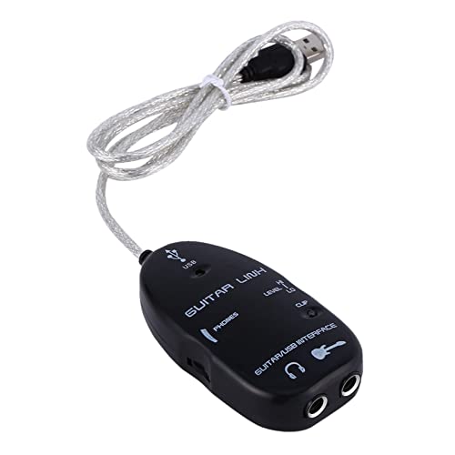 Brrnoo Rocksmith Kabel, USB Gitarren Schnittstelle für PC, Einfache Verbindung zum Computer, Ideal für Überwachung und professionelle Nutzung Brrnoo Rocksmith Kabel, USB Gitarren Schnittstelle für PC, Einfache Verbindung zum Computer, Ideal für Überwachung und professionelle Nutzung von Brrnoo