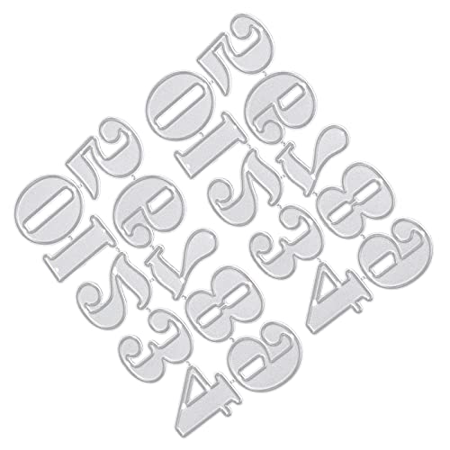 Brrnoo Schneiden Stirschen, Metallstempel Schneidet Einfache und Praktische 2pcs DIY Metall -Figur von Brrnoo