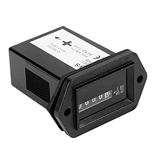 Brrnoo Stunde Meter, Stundenmesser für Rasenmäher Rechteckige Außenborder -Motorstunde DC12 Bis 36 V Maschinenstunde Stunde Rasentraktoranhänger für Generator Boot Motorcross Motor TRACTOR Brrnoo Stunde Meter, Stundenmesser für Rasenmäher Rechteckige Außenborder -Motorstunde DC12 Bis 36 V Maschinenstunde Stunde Rasentraktoranhänger für Generator Boot Motorcross Motor TRACTOR von Brrnoo