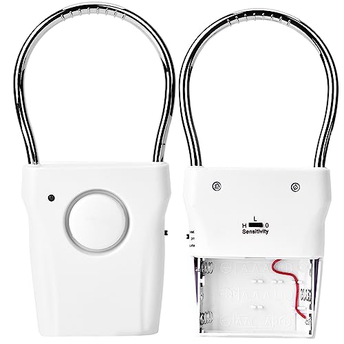 Brrnoo Türalarme, Hotelsicherheitsvorrichtungen Diebstahl Vibration Fenster Einbrecher Alarm Alarm 120 DB Türgriff von Brrnoo