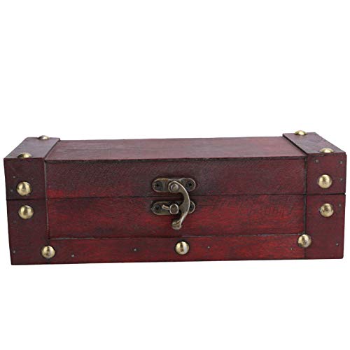 Vintage Aufbewahrungsbox - Retro Schatzkiste im antiken Stil, Dekorative Organizer mit Schloss für Schmuck, Geschenkbox, Home Decoration von Brrnoo