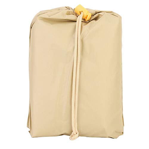 Brrnoo Wasserdichte, Leichte Elektrische Generatorabdeckung, Bestehend aus Hochwertiger 210D -Polyester -Taft, Bequem in Garten und Terrasse, Tränenwiderstand, Wind- und Regenwiderstand (Beige) von Brrnoo