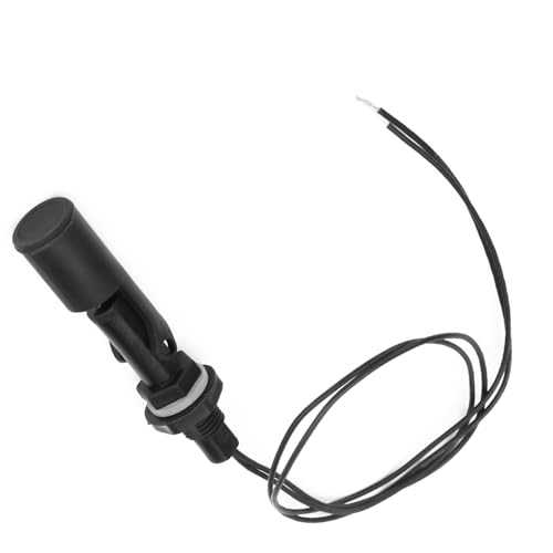 Brrnoo Wasserstandssensor, Wasserdetektorsensor Schwimmerschalter 2pcs PP Horizontaler Flüssigkeitshalterungsschalter Wassersensor Alarm Leckdetektor für Wassertank/Aquarium, Schwimmbad (Stil C) von Brrnoo