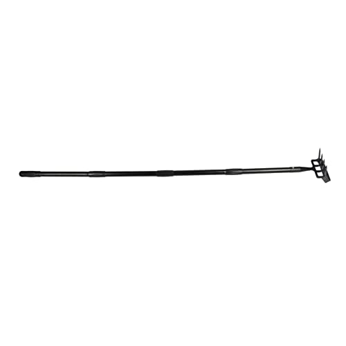 Gartenhacke, Hacke Gartenwerkzeug mit Verstellbarer Länge Edelstahl Ergonomisch Griff Unkraut Rake Unkraut Puller Tool Zum Anbau von Lockern (4 Abschnitte) von Brrnoo