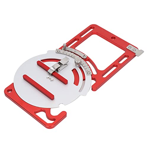 Gleissägen Quadratische Sägeführer für Rundkreissägen, Einstellbarer Bahnsägen-Guide für Holzbearbeitung, Präzisionsleitplatte für DIY-Projekte & Elektrische Circular Saws von Brrnoo