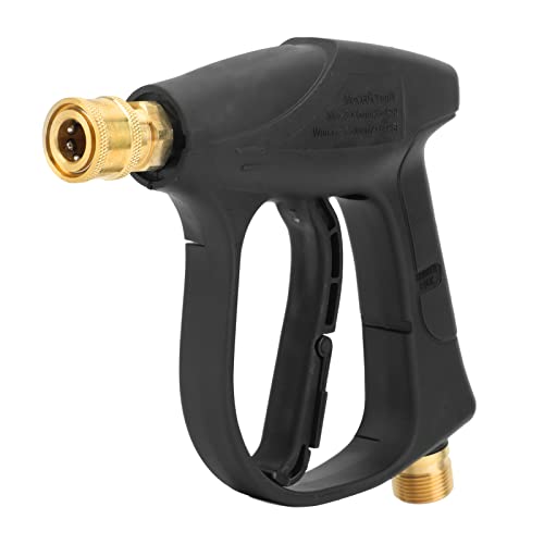 Hochdruckreiniger-Pistole mit 5 Sprühdüsen, Hochdruckreiniger-Pistole, 4350 PSI, Elektrischer Hand-Wasserwaschreiniger für Auto-Reinigungsset mit 1/4-Zoll-Schnellanschluss für von Brrnoo