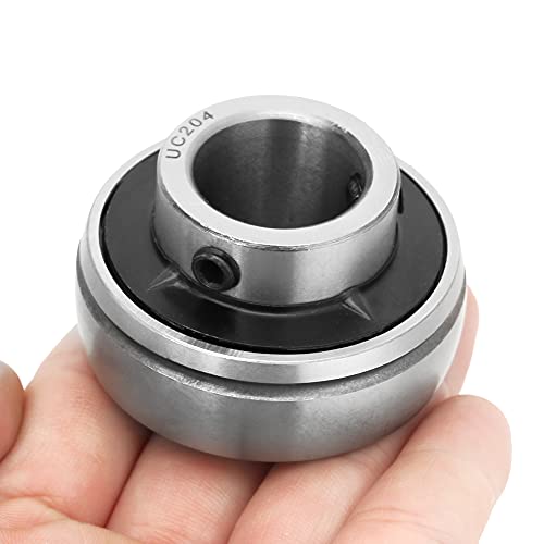 Flanschlager UC204 20mm - Lagermontage Kugelstahllager Plattierter Einsatz 1 Stück Flanschlager UC204 20mm - Lagermontage Kugelstahllager Plattierter Einsatz 1 Stück von Brrnoo