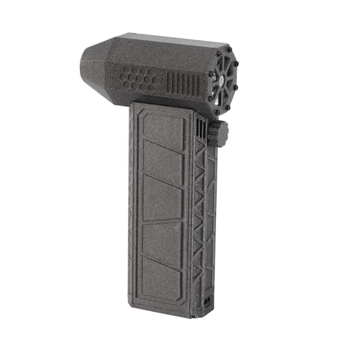 Leistungsstarkes Mini-Jet-Gebläse | 110.000 U/Min Turbo-Trocken-Gebläse | Leichtes Handheld-Luftgebläse | Große Batterie | Schnelle Ladung Typ C | Jetventilator von Brrnoo