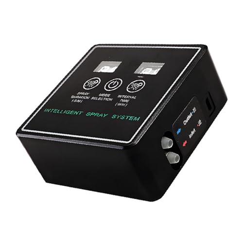 Reptilienmister, Reptiliennebel Smart Spray System Reptile Luftbefeuchter Reptilien Nebel -Touchscreen -Controller Reptile Automatisch für Terrarien Amphibian Lizard Schlange Frosch (5m 2 Düsen) von Brrnoo