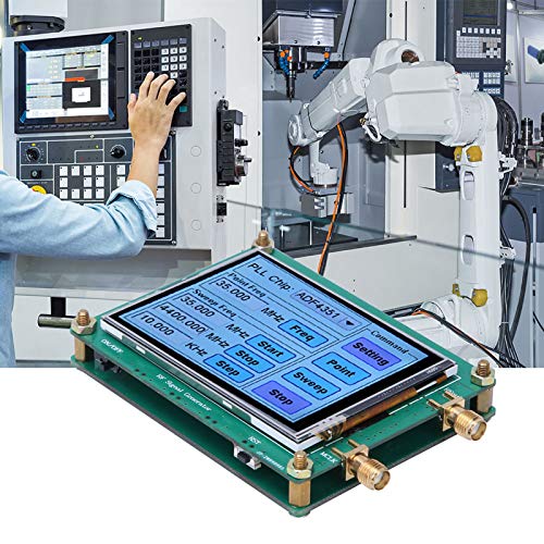 Signalgenerator, Voll-Touchscreen-RF-Sweepfrequenz-PC-Steuerung mit Datenkabel ADF4350/ADF4351, Kompaktes Design, Einfache Bedienung, Geeignet für Kabellose Infrastruktur, von Brrnoo