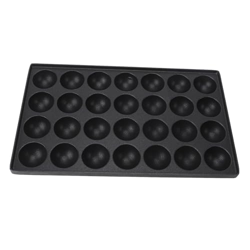 Takoyaki Maker, Vielseitige Aluminiumlegierung Tintenfleischbällchen Grill Pfanne Fleischbällchenpfanne Takoyaki Pfanne mit 28 Löchern Maker Backwanne für die Heimküche Takoyaki Maker, Vielseitige Aluminiumlegierung Tintenfleischbällchen Grill Pfanne Fleischbällchenpfanne Takoyaki Pfanne mit 28 Löchern Maker Backwanne für die Heimküche von Brrnoo