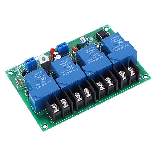 Zeitverzögerungsrelais 4-Kanal, Einstellbares Sequentielles Controller-Modul mit Triggerverzögerungsschaltersteuerung, 30 A, 0,5-4 S Zeitverzögerungsrelais 4-Kanal, Einstellbares Sequentielles Controller-Modul mit Triggerverzögerungsschaltersteuerung, 30 A, 0,5-4 S von Brrnoo
