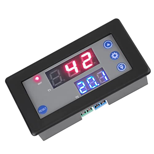 Zyklus-Timer-Relais mit Timer-Alarm Funktion und Digitale LED-Doppelanzeige 0-999S/0-999M für präzise Zeitverzögerung, Intermittierende Zeitmessung und Automatische Abschaltung Zyklus-Timer-Relais mit Timer-Alarm Funktion und Digitale LED-Doppelanzeige 0-999S/0-999M für präzise Zeitverzögerung, Intermittierende Zeitmessung und Automatische Abschaltung von Brrnoo