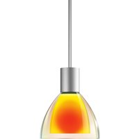 Bruck Duolare Silva Neo Ø: 11 cm Fassung: Chrom matt LED Pendelleuchte von Bruck