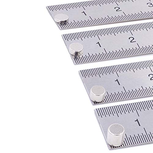 Brudazon | 40 Mini Scheiben-Magnete Set 4x1mm + 4x2mm + 4x3mm + 4x4mm | N52 stärkste Stufe - Neodym-Magnete ultrastark | Power-Magnet für Modellbau, Basteln | Magnetscheibe extra stark Brudazon | 40 Mini Scheiben-Magnete Set 4x1mm + 4x2mm + 4x3mm + 4x4mm | N52 stärkste Stufe - Neodym-Magnete ultrastark | Power-Magnet für Modellbau, Basteln | Magnetscheibe extra stark von Brudazon
