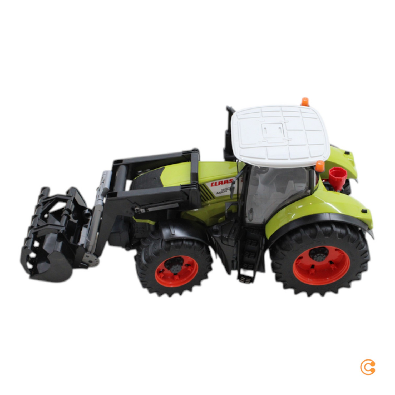 B-Ware Bruder Claas Axion Frontlader Modellbaufahrzeug Modellfahrzeug Siehe Text/Foto B-Ware Bruder Claas Axion Frontlader Modellbaufahrzeug Modellfahrzeug Siehe Text/Foto von Bruder