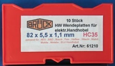 HW Wendepl. 82x5,5x1,1mm BRÜCK von Brück