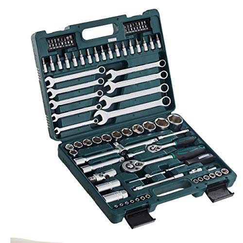 Brüder Mannesmann Steckschlüsselsatz, 1/4" Zoll und 1/2" Zoll, 82-teilig | M29112 Brüder Mannesmann Steckschlüsselsatz, 1/4" Zoll und 1/2" Zoll, 82-teilig | M29112 von Brüder Mannesmann