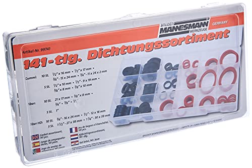 Brüder Mannesmann Dichtungssortiment, 141-teilig | M99741 von Brüder Mannesmann
