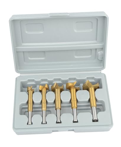 Brüder Mannesmann Forstner-Bohrer-Satz, titanbeschichtet, 5-teilig | M54005 Brüder Mannesmann Forstner-Bohrer-Satz, titanbeschichtet, 5-teilig | M54005 von Brüder Mannesmann